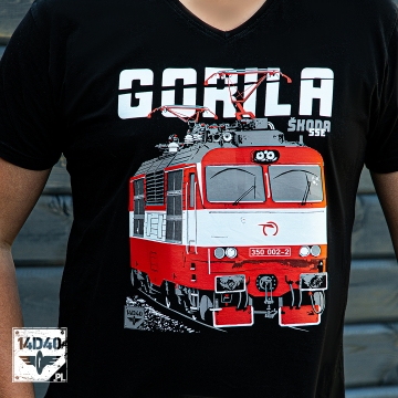 T-shirt  "GORILA Škoda 55E"