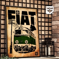 Plakat "SU45 FIAT"