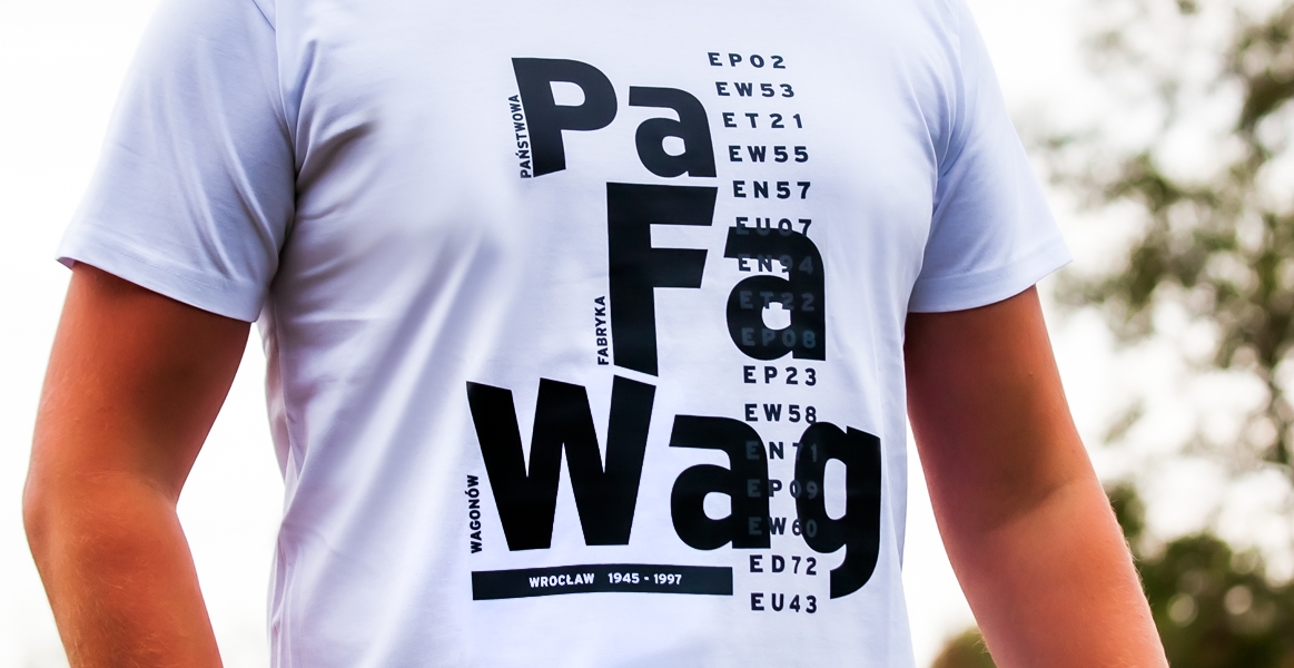 Koszulka PaFaWag - Państwowa Fabryka Wagonów