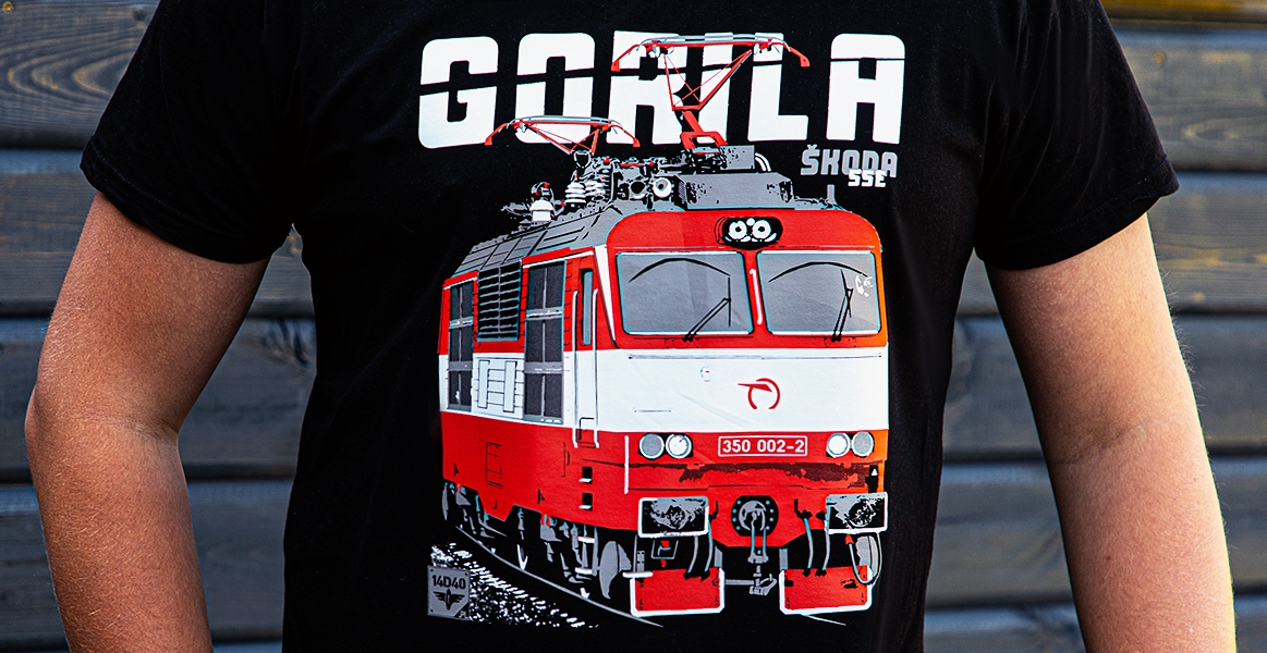 Koszulka "GORILA Škoda 55E"